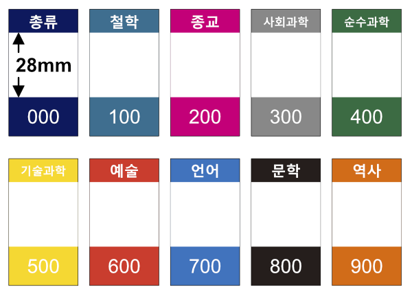 색띠라벨(아트지)