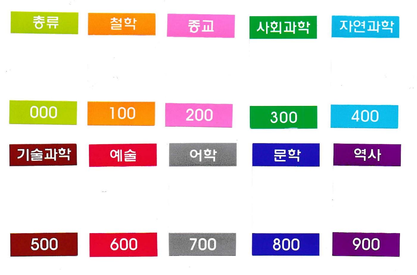 색띠라벨(아트지)