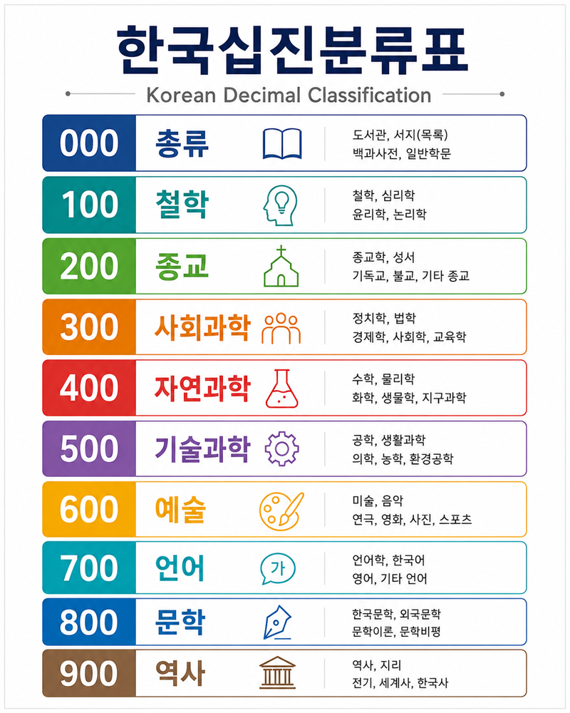 십진분류표 세로형 1